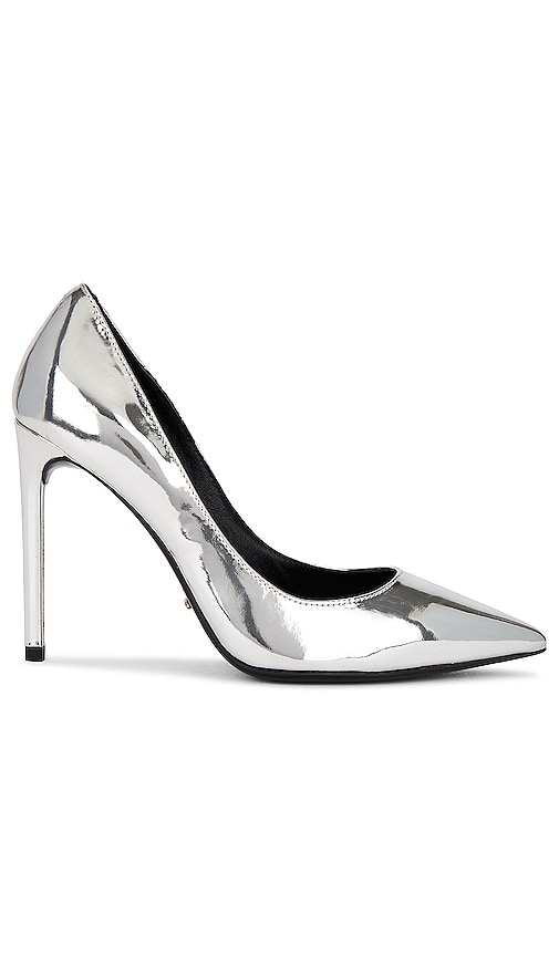 Therapy Shoes Temptress Silver | Women's Heels | Pumps | Stiletto | Flare  Heel