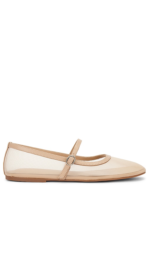 Shop Tony Bianco Melany Flat In 肉色