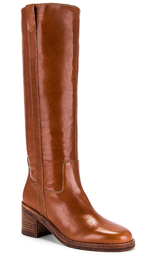 Shop Tony Bianco Knee High Boot In Toffee Como
