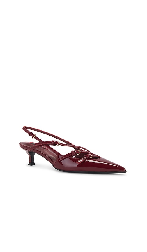 Shop Tony Bianco Koko Heel In Bordeaux Patent