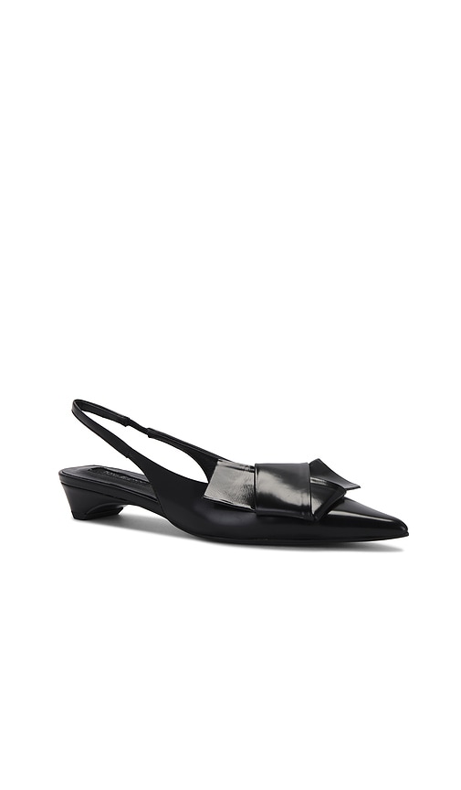 Shop Tony Bianco Elijah Flat In Black Hi Shine