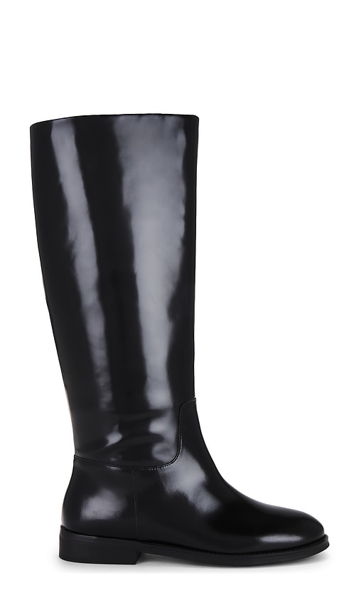 Shop Tony Bianco Grange Boot In Black Hi Shine