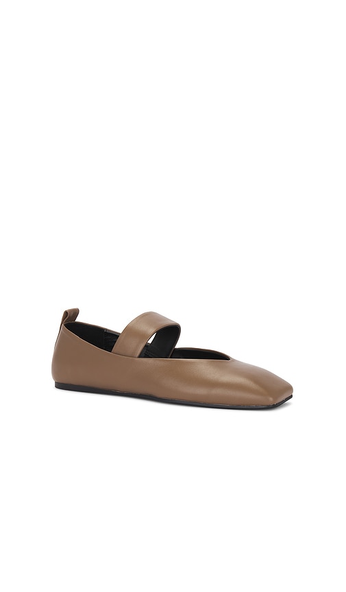 Shop Tony Bianco Hawaii Ballet Flat In Liqueur Nappa