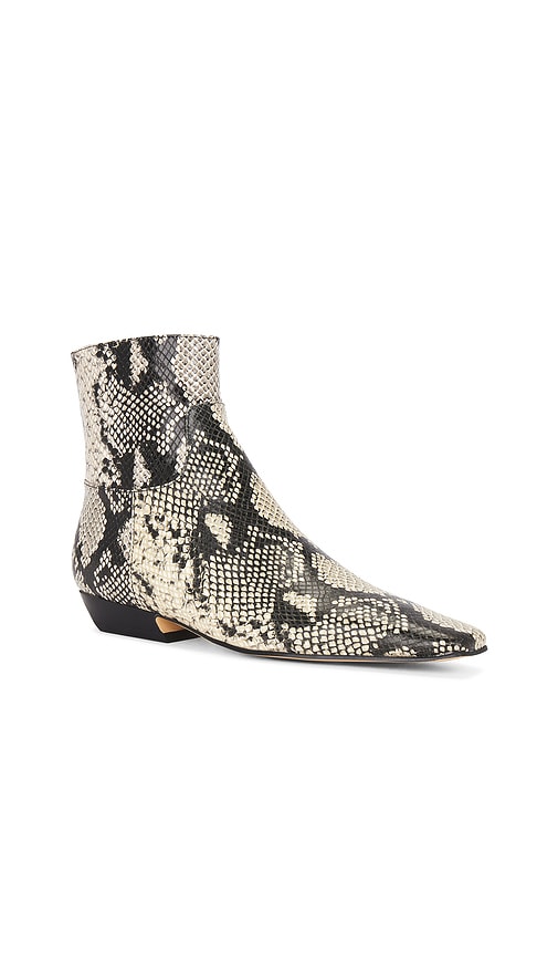 Shop Tony Bianco Rupert Boot In Ecru Snake