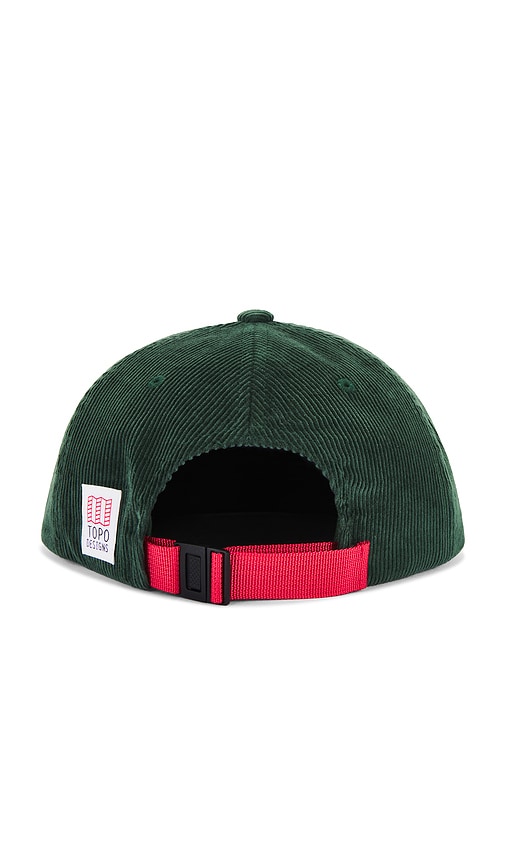 Shop Topo Designs Corduroy Trucker Hat In 올리브