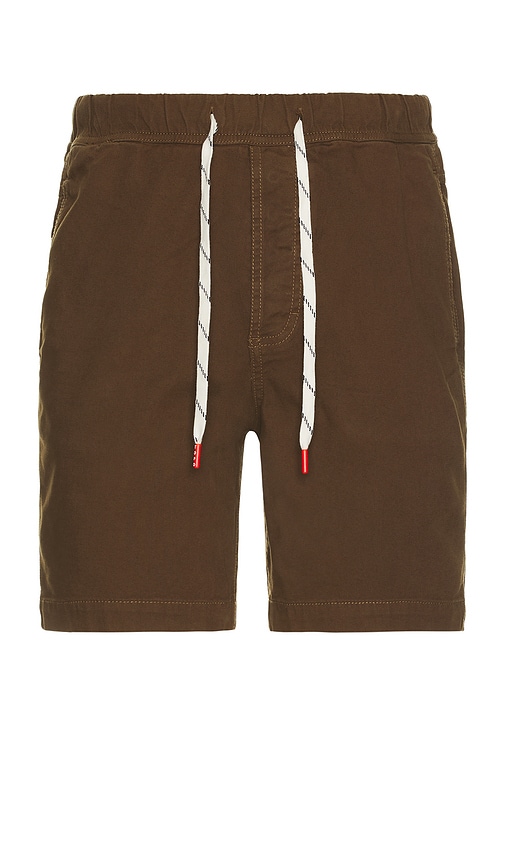 Shop Topo Designs Dirt Shorts In 沙漠棕榈