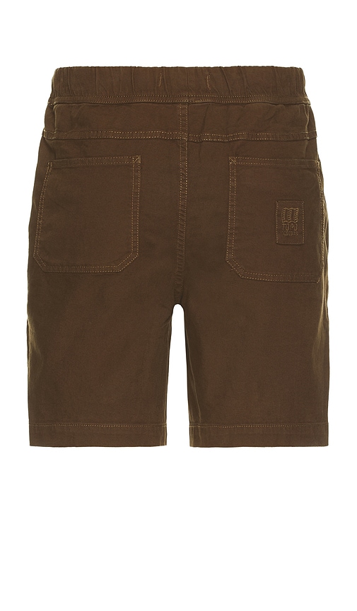 Shop Topo Designs Dirt Shorts In 沙漠棕榈