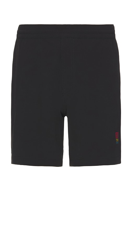 Shop Topo Designs Global Shorts In 黑色