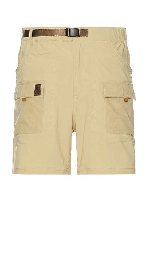 Shop Topo Designs Retro River Shorts In 撒哈拉沙丘色