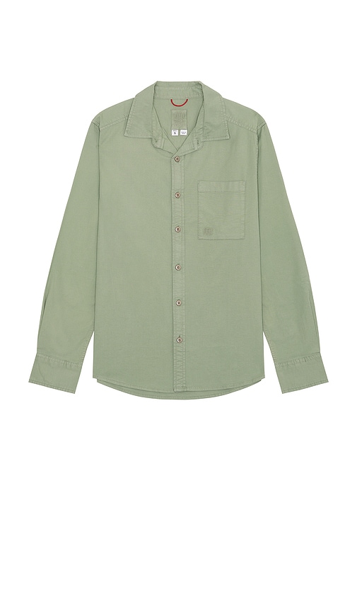 Shop Topo Designs Dirt Desert Shirt In Sage