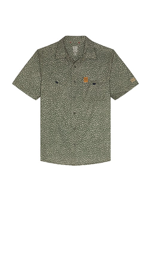 Retro River Shirt in Army. - size L (also in M, S) - TOPO DESIGNS - Modalova