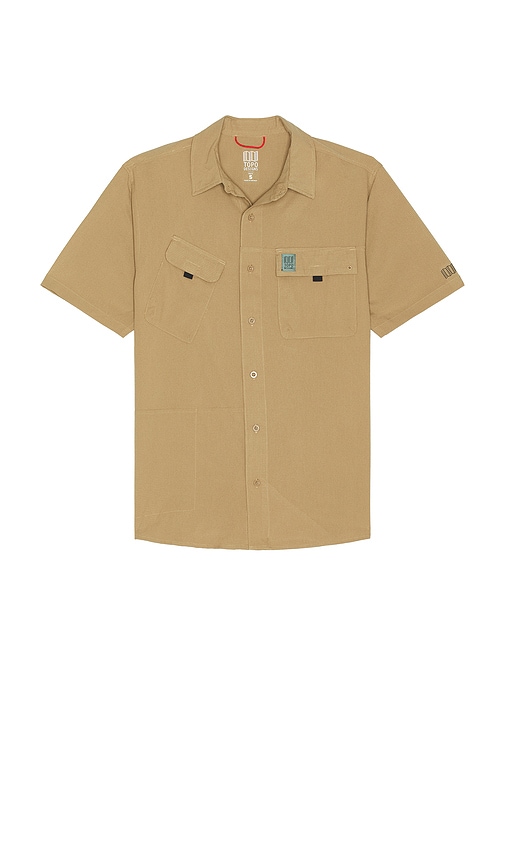 Retro River Shirt in Tan. - size L (also in M, S, XL/1X) - TOPO DESIGNS - Modalova