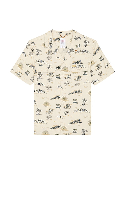 Daytripper Shirt in Beige. - size L (also in M, S) - TOPO DESIGNS - Modalova