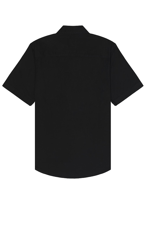 Shop Topo Designs Dirt Desert Short Sleeve Shirt In Black