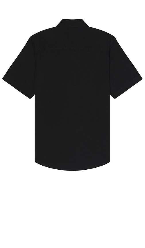 Shop Topo Designs Dirt Desert Short Sleeve Shirt In Black