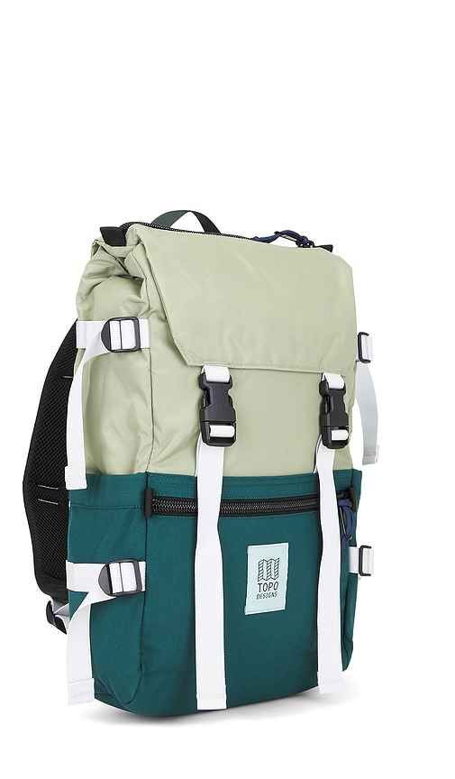  Topo Designs Rucksack Rover Pack Classic In Green. 