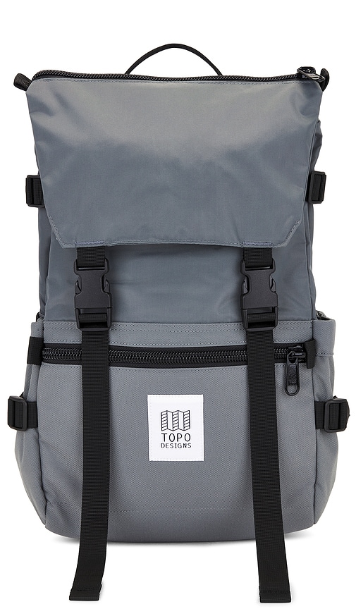 Shop Topo Designs Rover Pack Classic Backpack In Charcoal
