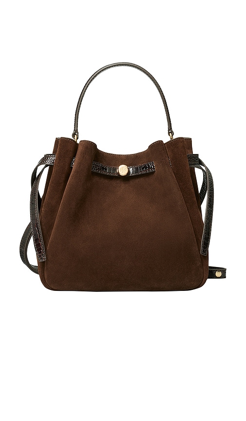 Tory Burch Romy Suede Bucket Bag