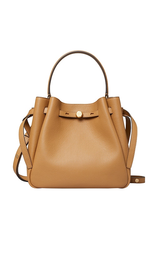 Tory Burch Romy Bucket Bag In Brown