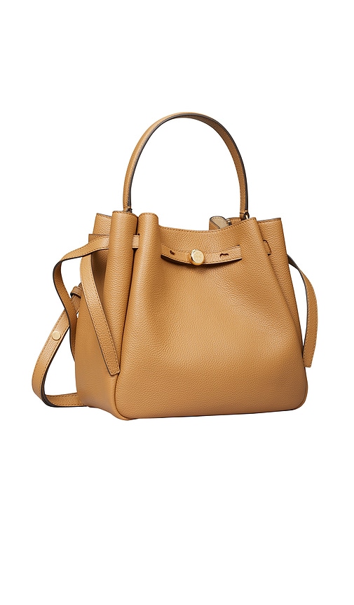 Tory Burch Romy Bucket Bag In Brown