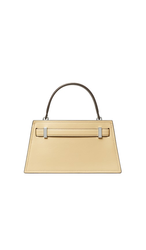 Tory Burch Lee Radziwill Mini Top Handle Bag In Brown
