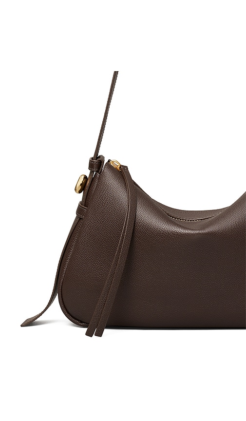  Tory Burch Kleine Schultertasche Romy In Brown. 