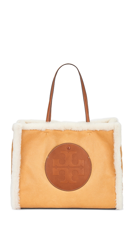 Tory Burch Ella Shearling Tote