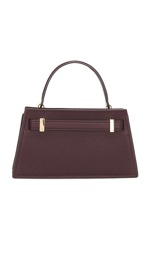  Tory Burch Kleine Tasche Mit Tragegriff Lee Radziwill In Wine. 