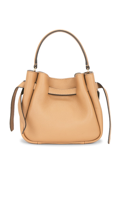  Tory Burch Kleine Beuteltasche Romy In Nude. 