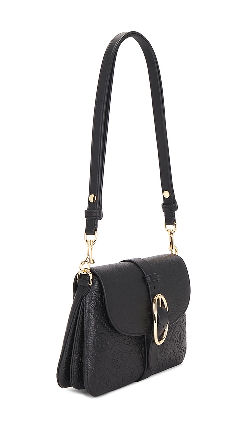  Tory Burch Umhängetasche Pebble Soft In Black. 