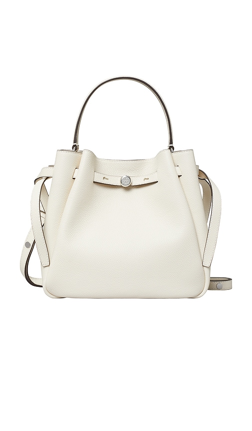 Tory Burch Romy Bucket Bag In Burgundy