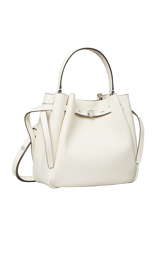 Tory Burch Romy Bucket Bag In Burgundy