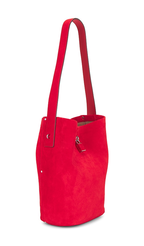  Tory Burch Beuteltasche Suede Slim Hobo In Red. 