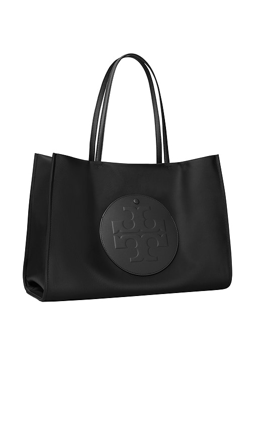 Tory Burch Ella Small Tote Bag In Black