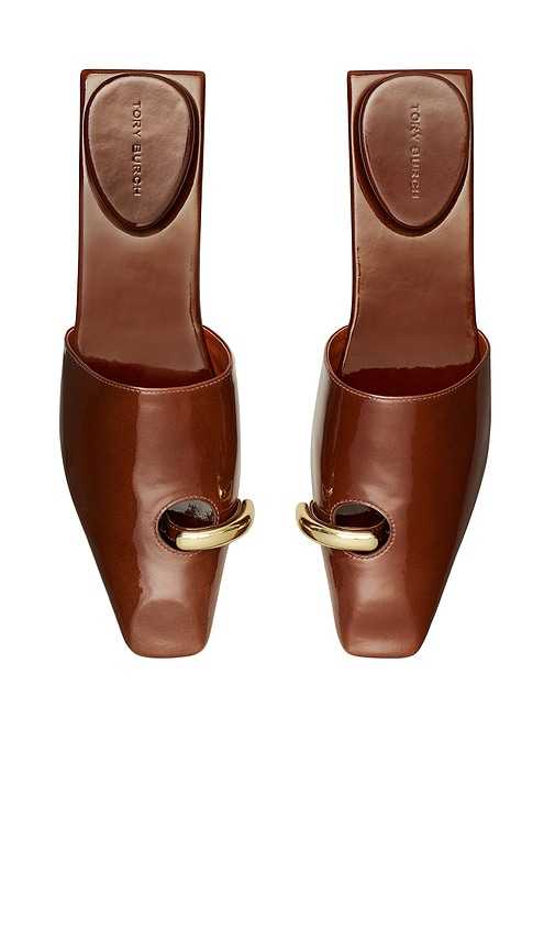  Tory Burch Pantolette Pierced In Brown. Größe 8.5. Also In 9, 5. 
