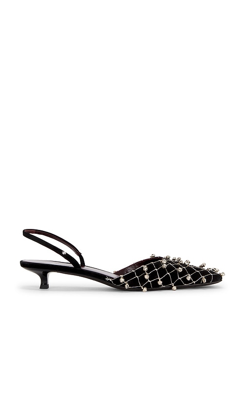 Tory Burch Bell Slingback Heel In Black