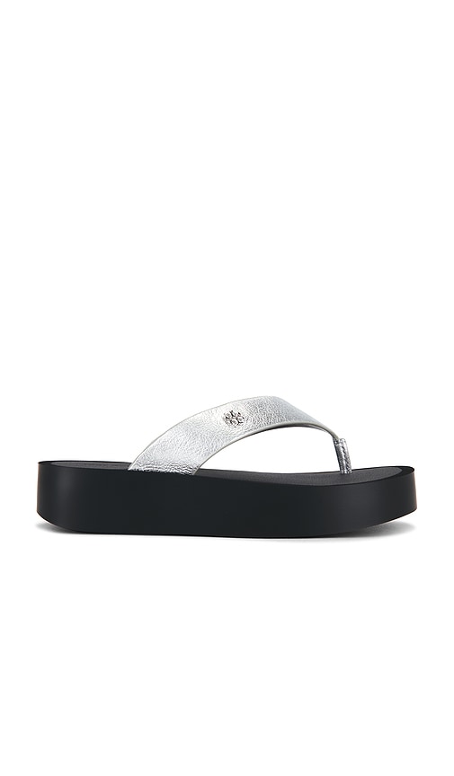 Tory Burch Leather Platform Flip Flop