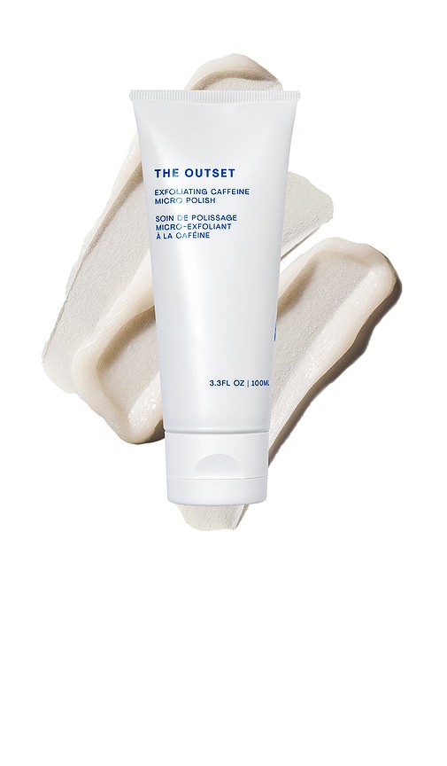 The Outset Exfoliating Caffeine Micro Polish In White
