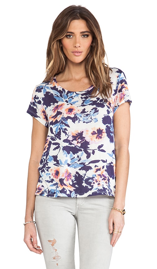 Lattice Floral T-Shirt