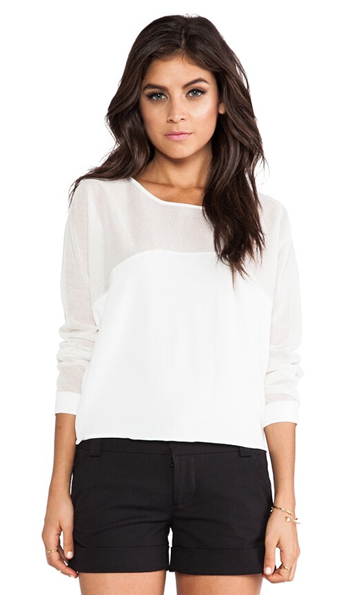 Half Moon Long Sleeve Top