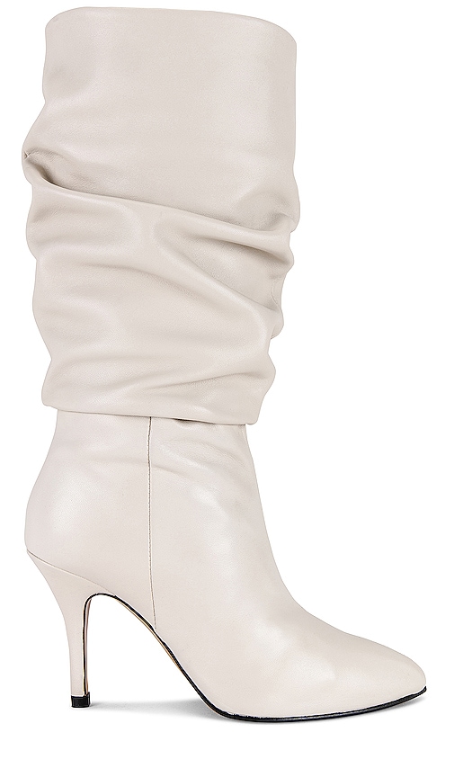 Shop Toral Knee High Slouch Boot In White