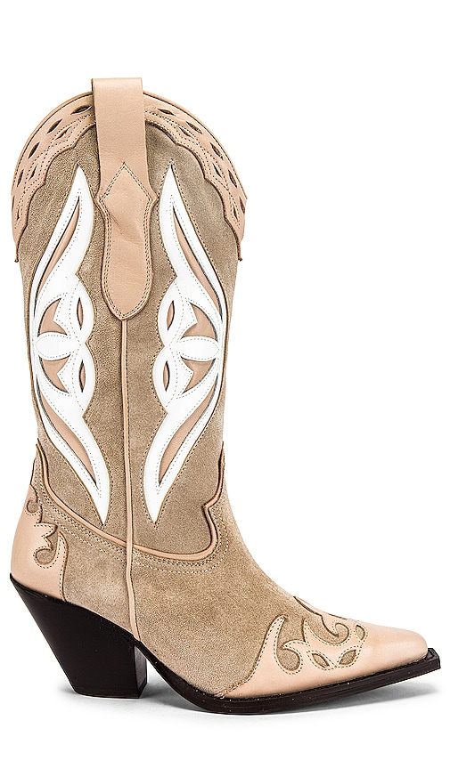 TORAL The Claire Boot in Beige REVOLVE
