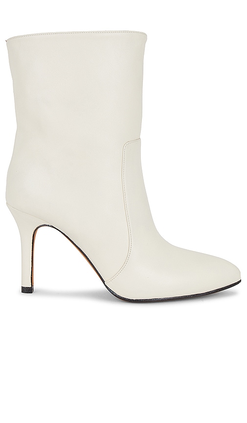 TORAL Leather Ankle Boots in White | REVOLVE