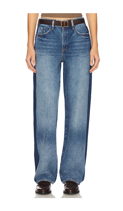Birkin Mid Rise Straight Leg in Blue. - size 32 (also in 24, 25, 26, 27, 28, 29, 30, 31)