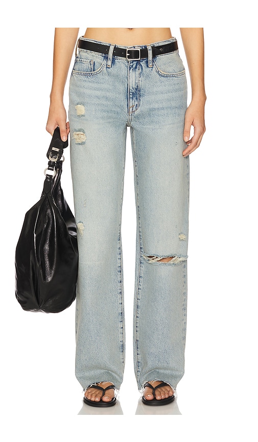 Birkin Mid Rise Straight Leg in Blue. - size 32 (also in 24, 25, 26, 27, 28, 29, 30, 31)