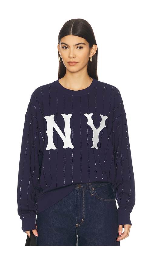 Terez x REVOLVE Yankees Gem Pinstripe Sweatshirt