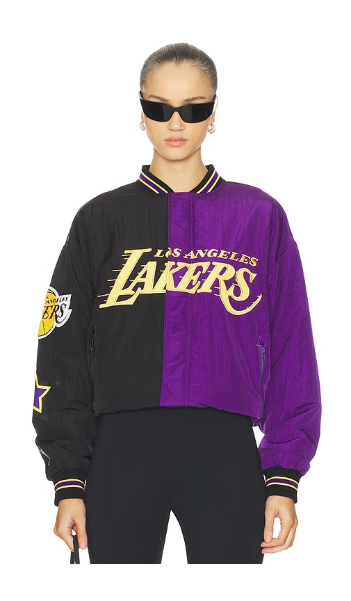 Terez x REVOLVE Lakers Multi Logo Bomber