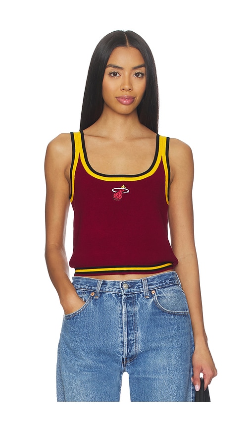 Terez x REVOLVE Miami Heat Crop Knit Tank Top