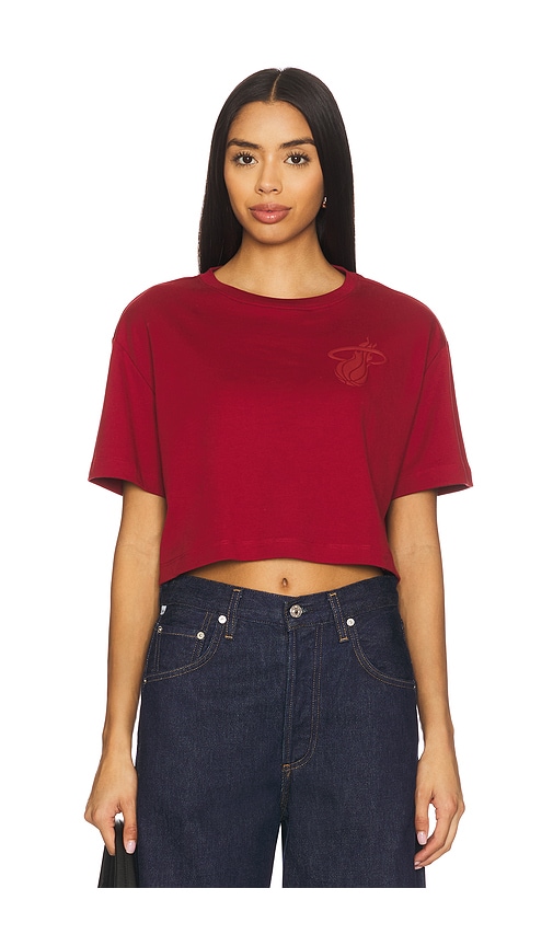 Terez x REVOLVE Miami Tonal Crop Logo Tee