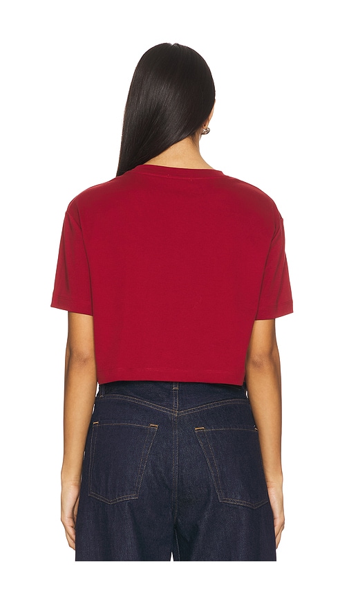  Terez Crop-top Miami In Red. Größe S. Also In Xxs, Xs, M, L, Xl. 